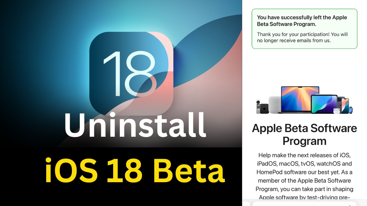 Read more about the article How to Uninstall iOS 18 Beta and Revert to a Stable iOS Version