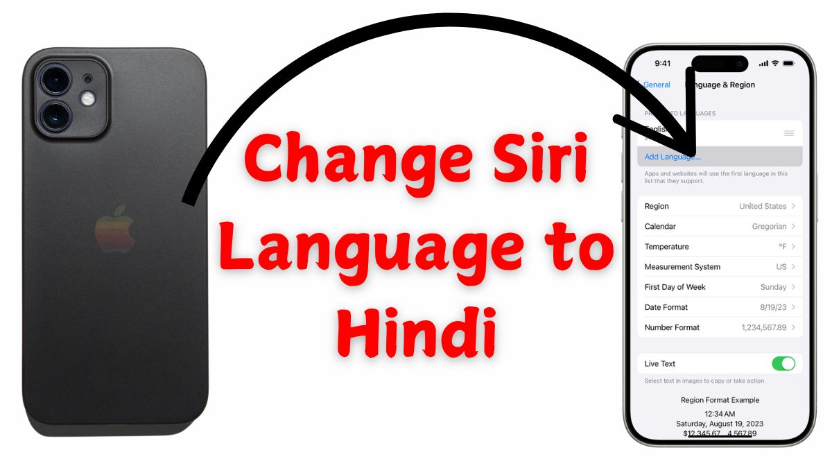 Read more about the article Step-by-Step Guide to Setting Up Siri in Hindi on Your iPhone